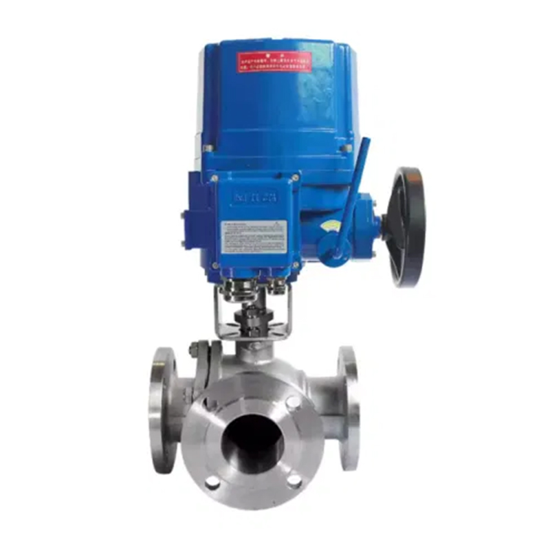 Q944 / 45f Electric Tres-via Flange Pila valvae